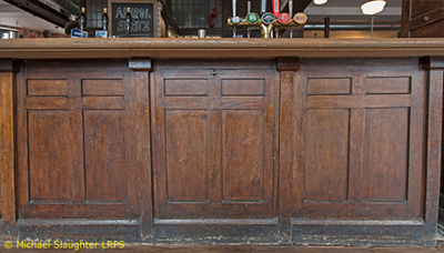 Cupboard in Bar Counter.  by Michael Slaughter. Published on 